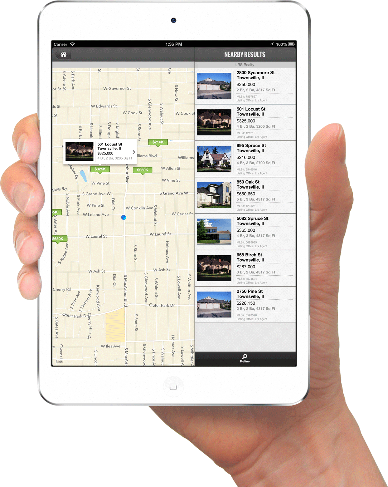 Tablet In Hand Transparent PNG Image