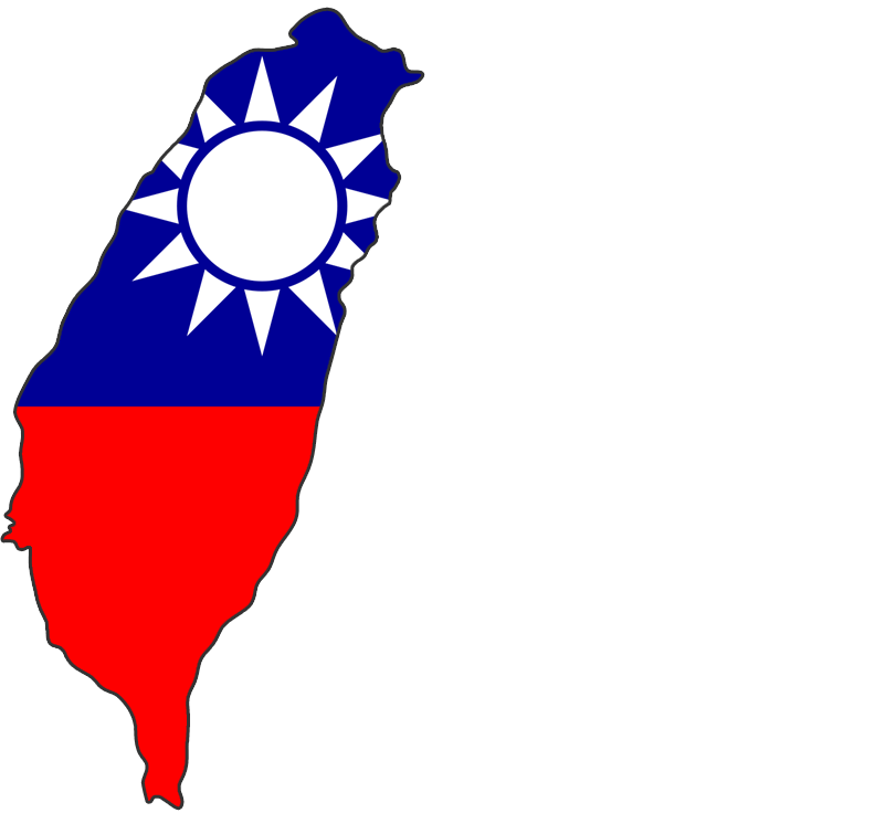 Taiwan Flag Transparent PNG Image