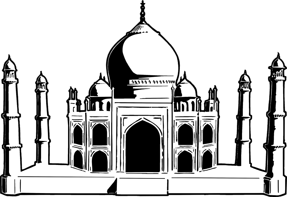 Taj Mahal Transparent PNG Image