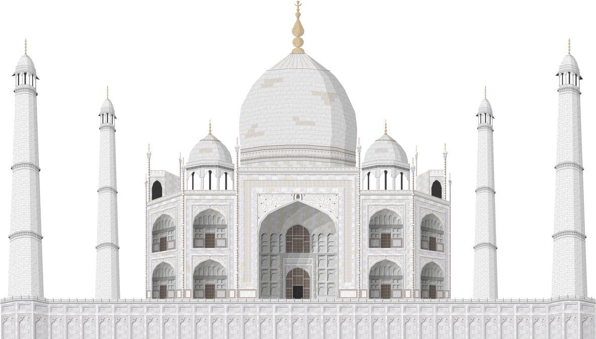 Taj Mahal Transparent PNG Image