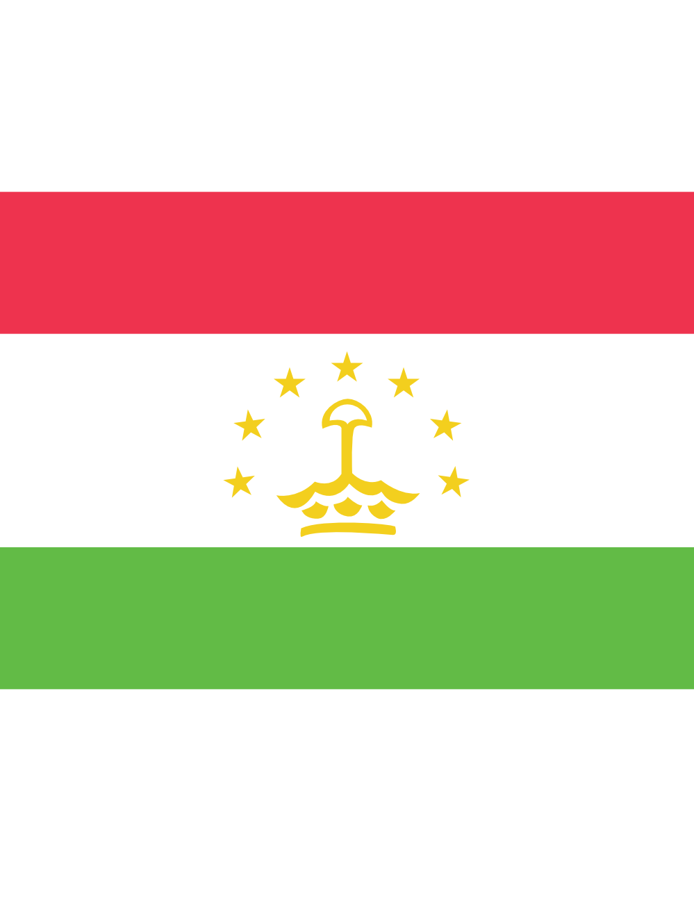 Tajikistan Flag Transparent PNG Image