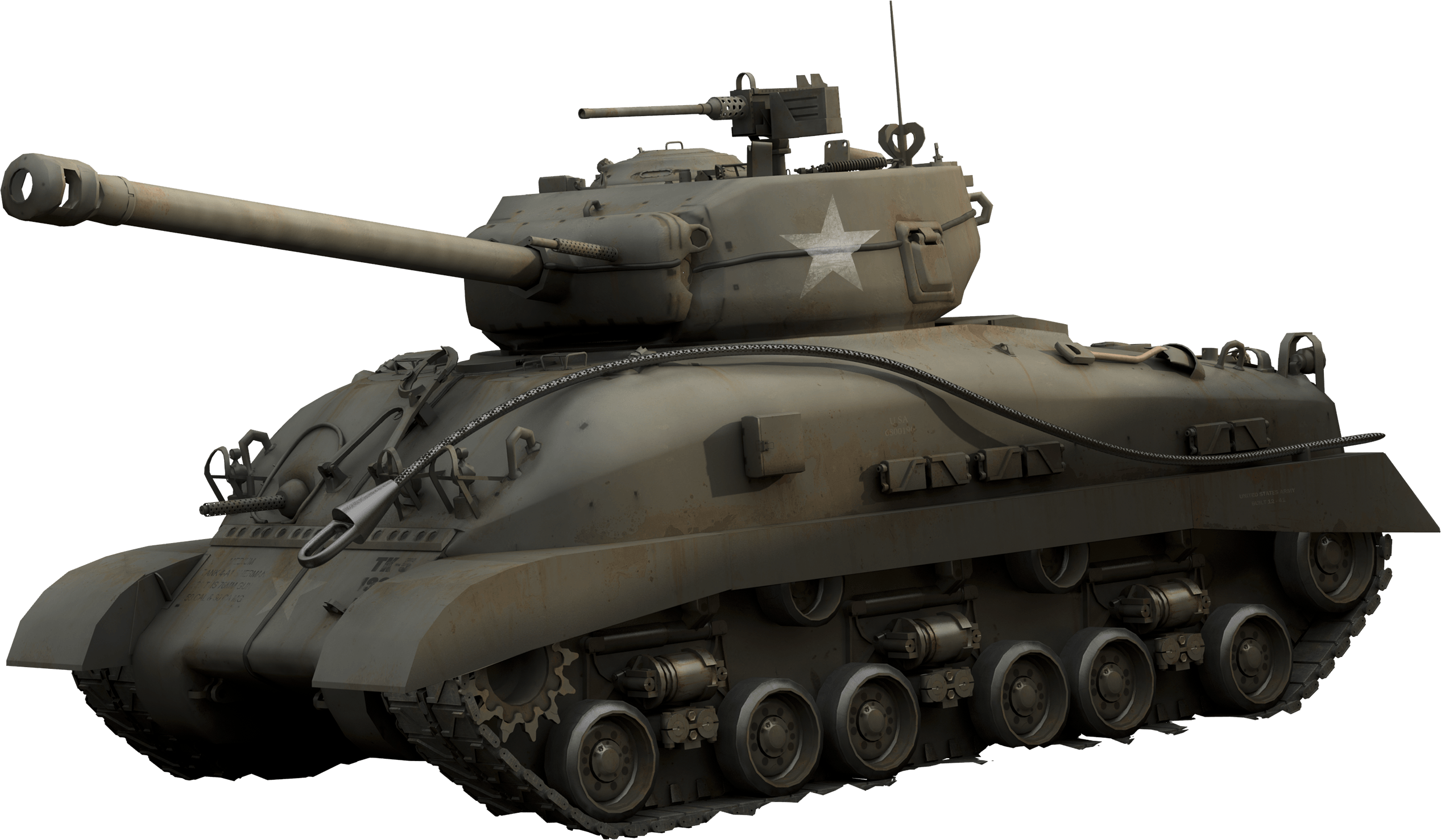 Us Tank Armored Tank Transparent PNG Image