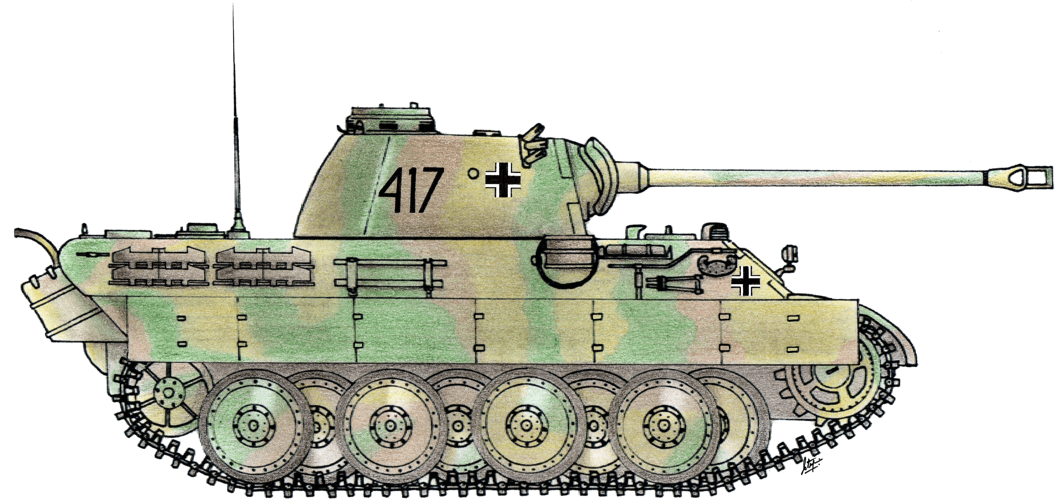 German Tank Armored Tank Transparent PNG Image