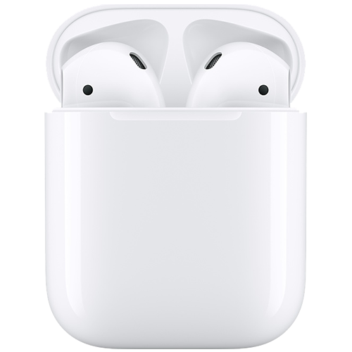 Headset White Airpods Technology Headphones Transparent PNG Image