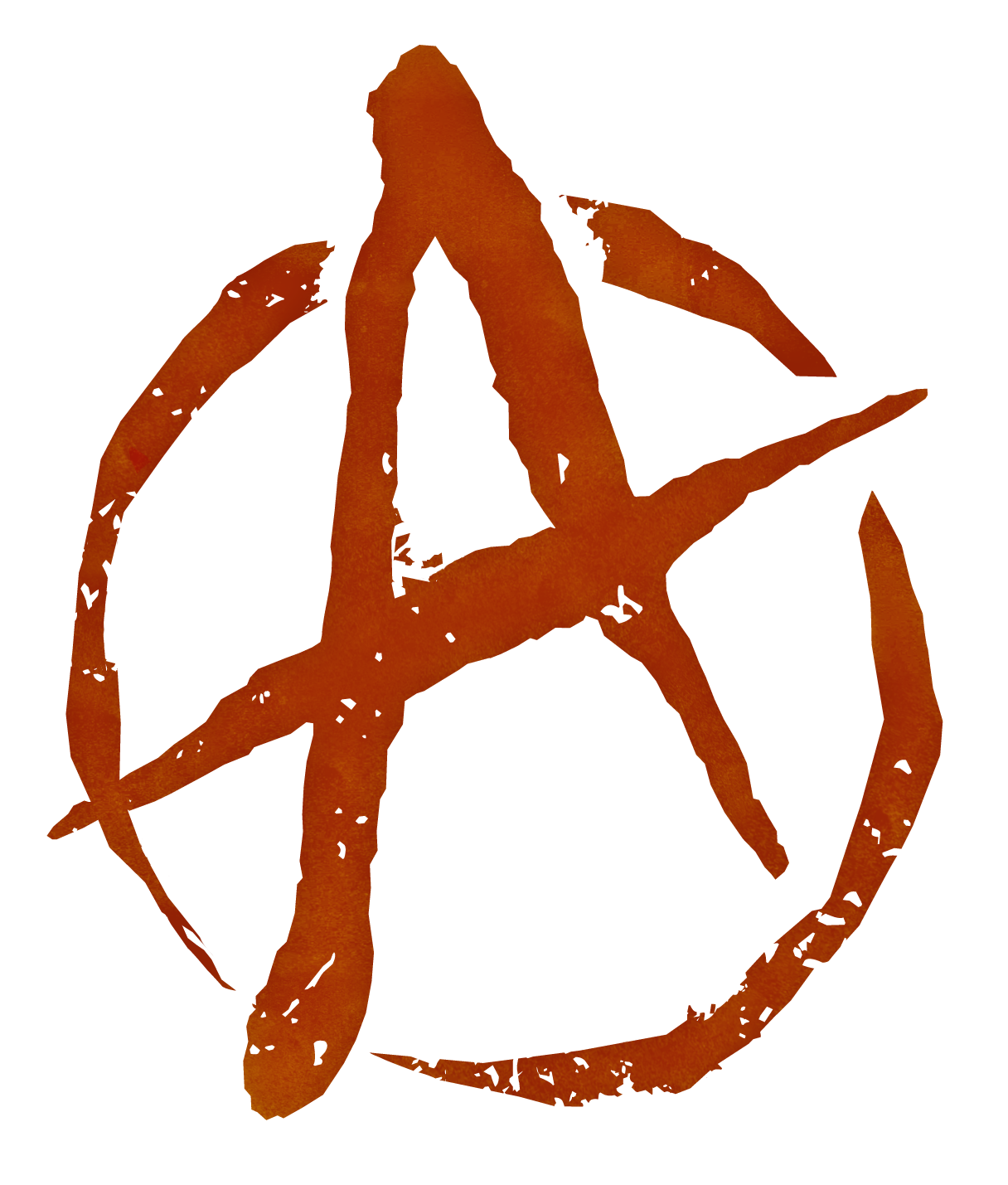 Anarchy Red Transparent PNG Image