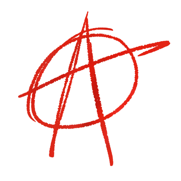 Anarchy Red Transparent PNG Image