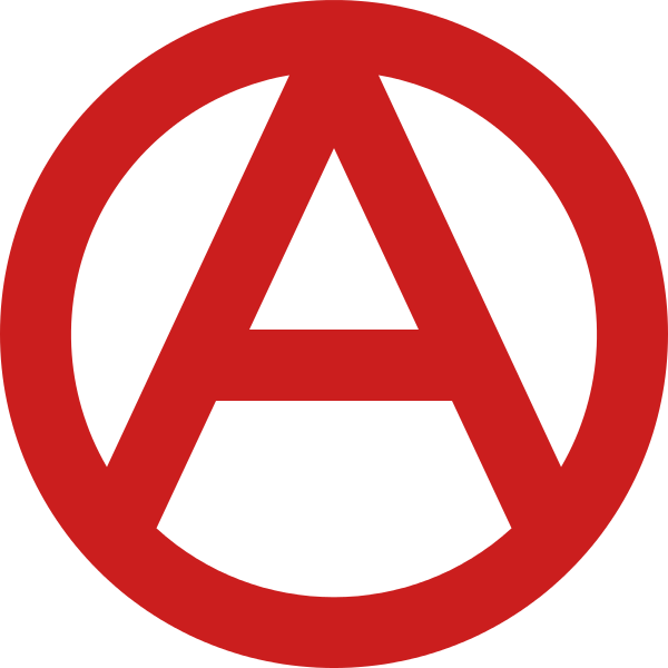 Anarchy Red Transparent PNG Image