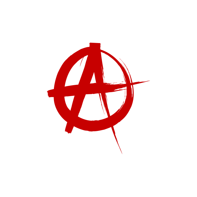 Anarchy Red Transparent PNG Image