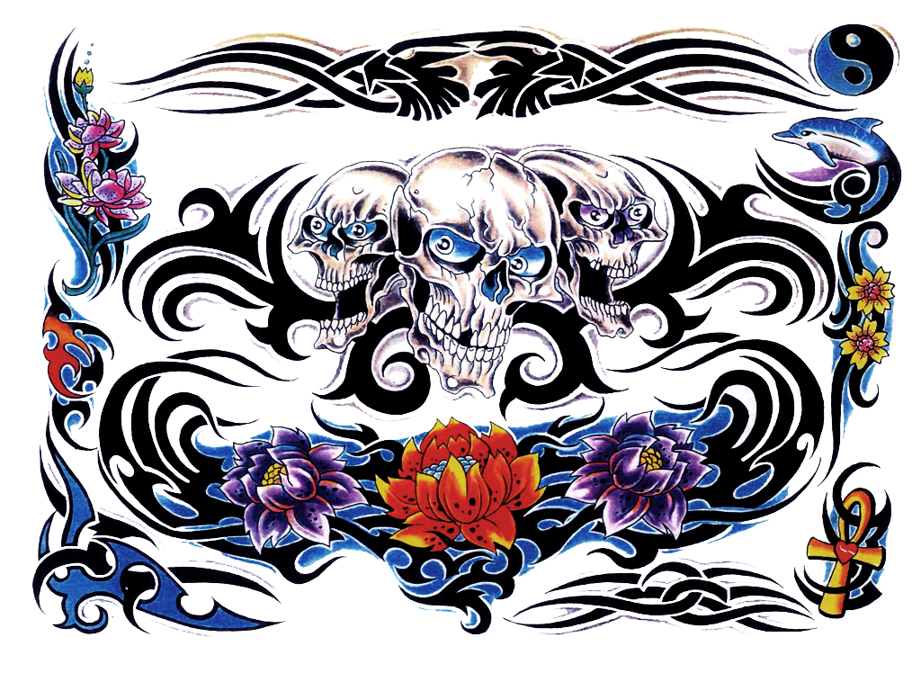 Color Tattoo Transparent PNG Image