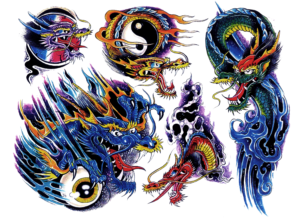 Color Tattoo Transparent PNG Image