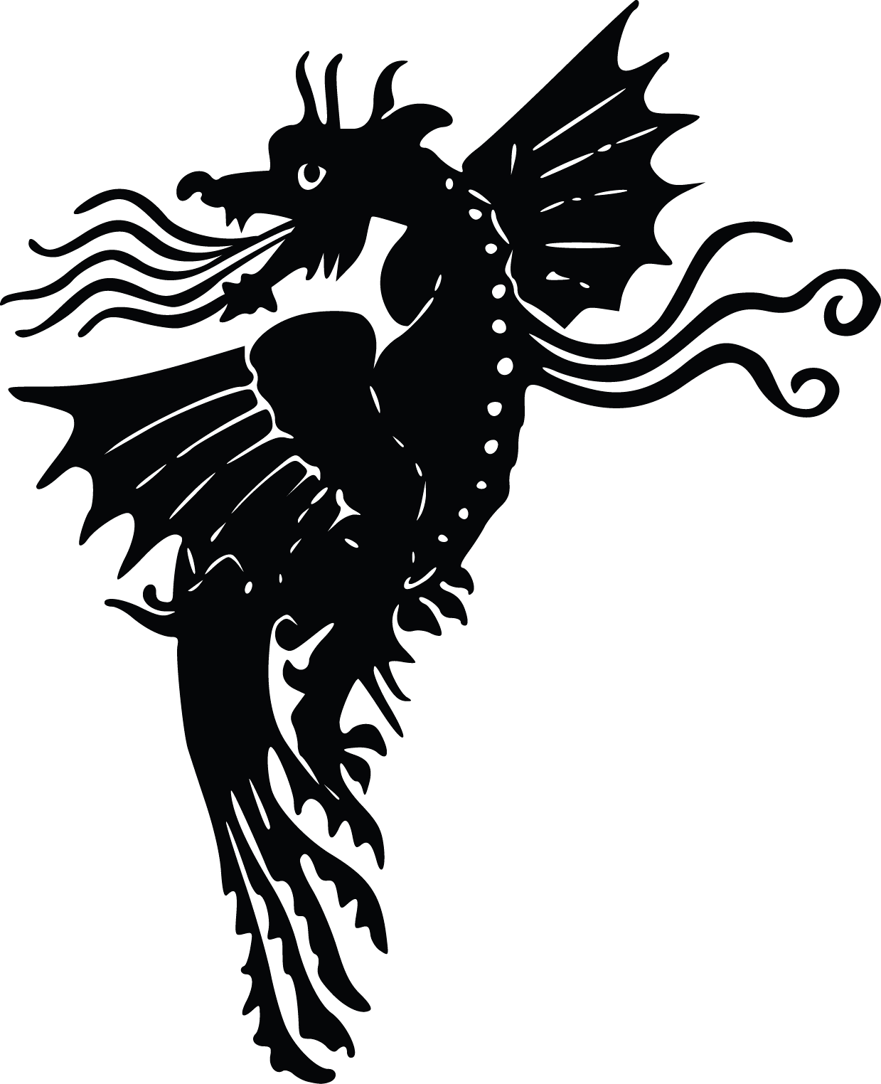 Tattoo Dragon Transparent PNG Image