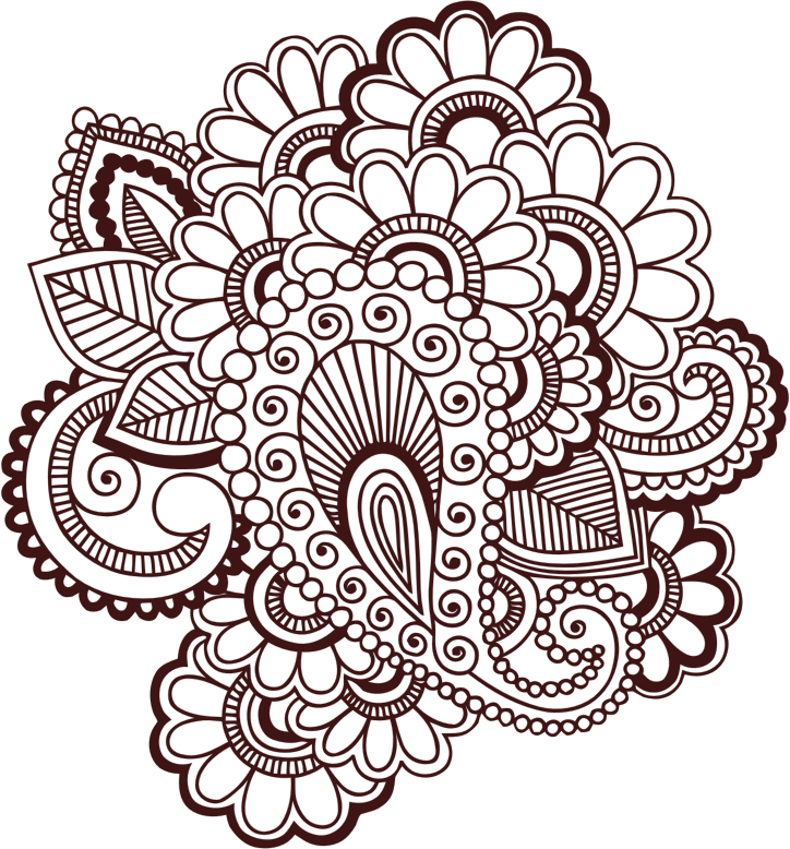 Tattoo Henna Drawing Mehndi Transparent PNG Image