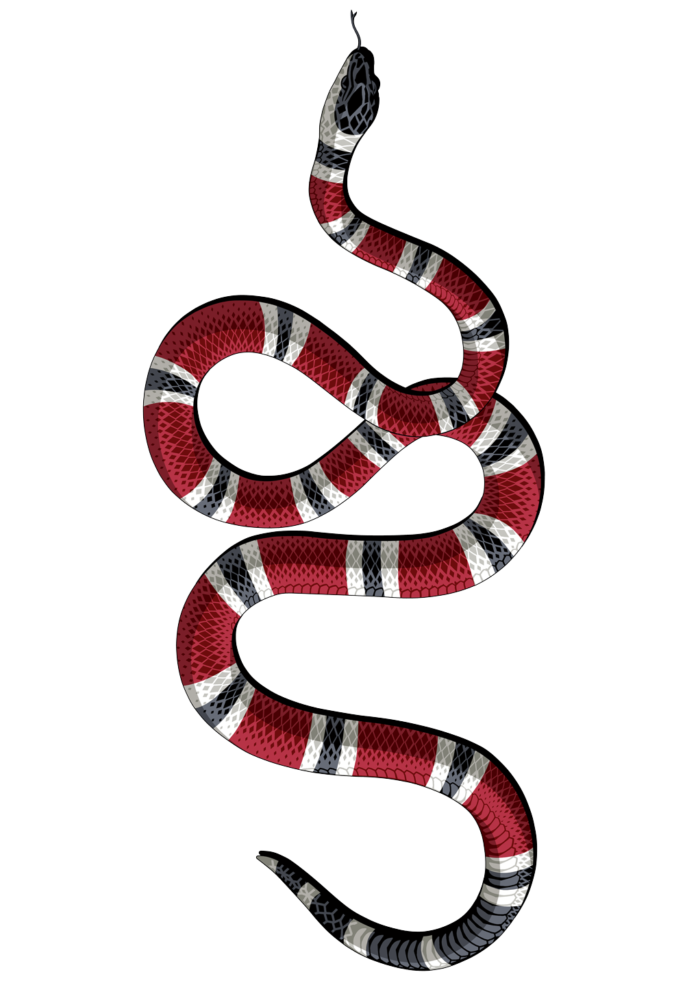 Decal Kingsnakes Gucci Sticker Serpent Transparent PNG Image