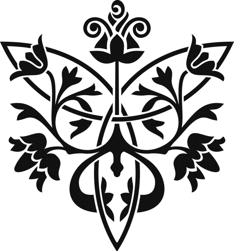 Paper Stencil Design Graphics Transparent PNG Image