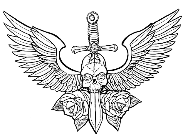Chest Tattoo Transparent PNG Image