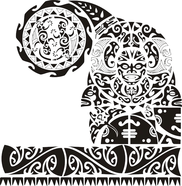 Chest Tattoo Transparent PNG Image