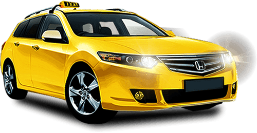 Taxi Cab Transparent PNG Image
