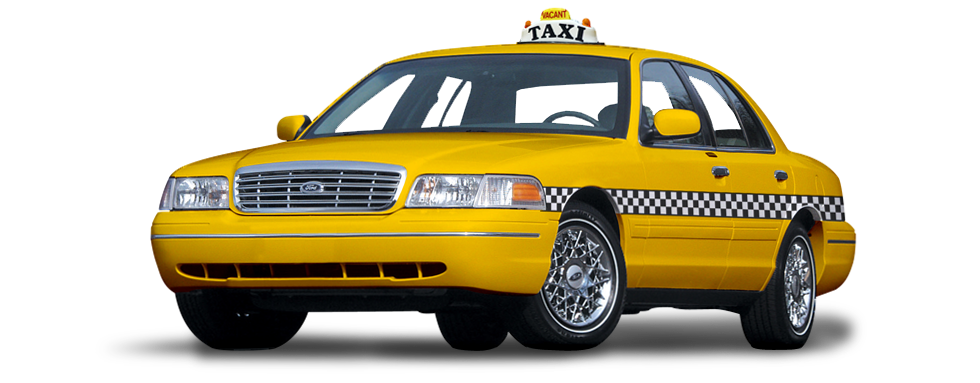 Taxi Cab Transparent PNG Image