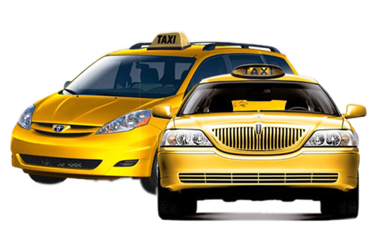 Taxi Cab Transparent PNG Image