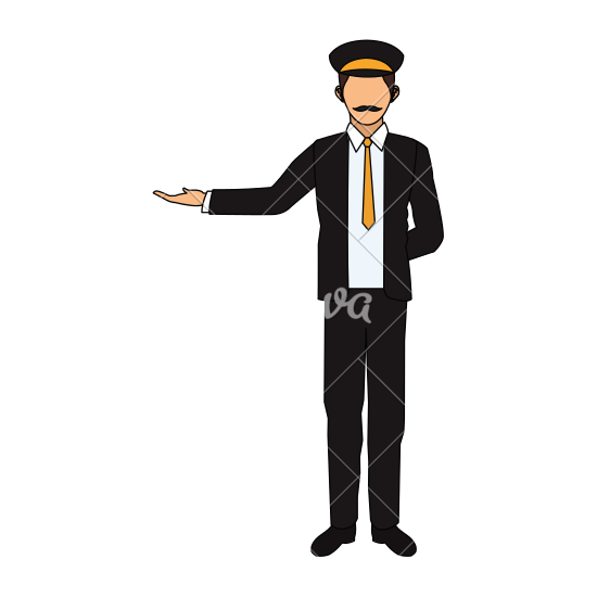 Taxi Driver Transparent PNG Image