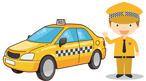Taxi Driver Transparent PNG Image