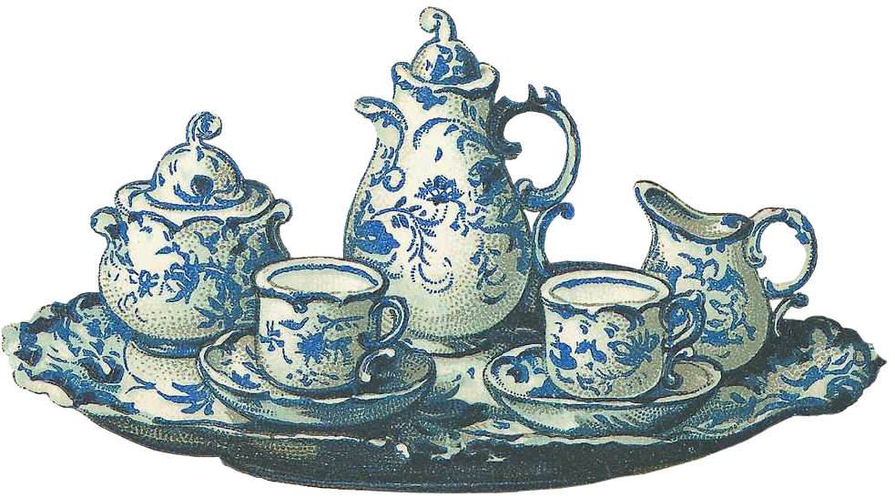 Tea Set Transparent PNG Image