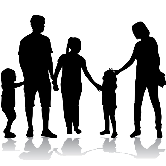 Standing Silhouette Behavior Family graphy Human Transparent PNG Image