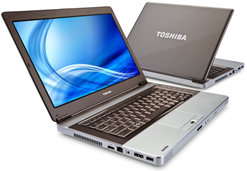 Toshiba Laptop Transparent PNG Image