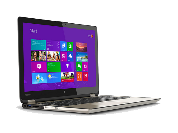 Toshiba Laptop Transparent PNG Image