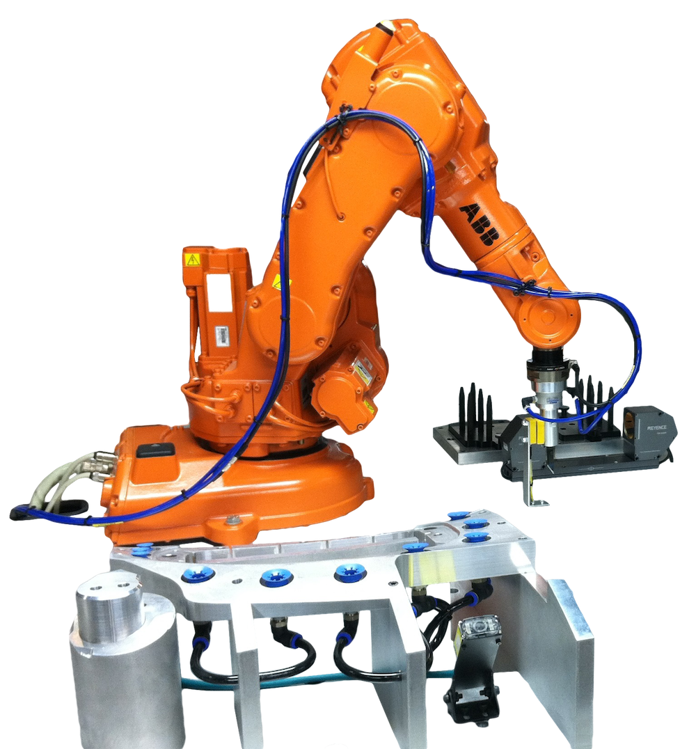 Machining Robot Transparent PNG Image
