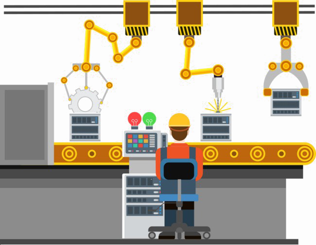 Factory Machine Transparent PNG Image