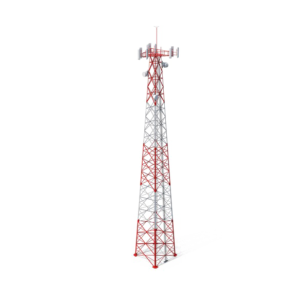 Communication Tower Transparent PNG Image