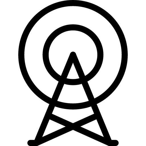 Communication Tower Transparent PNG Image