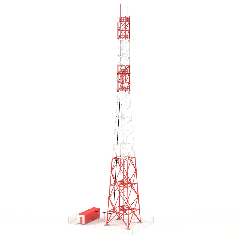 Communication Tower Transparent PNG Image