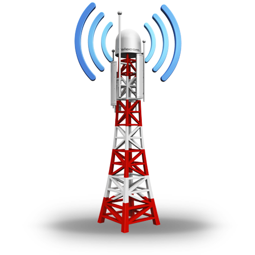 Communication Tower Transparent PNG Image