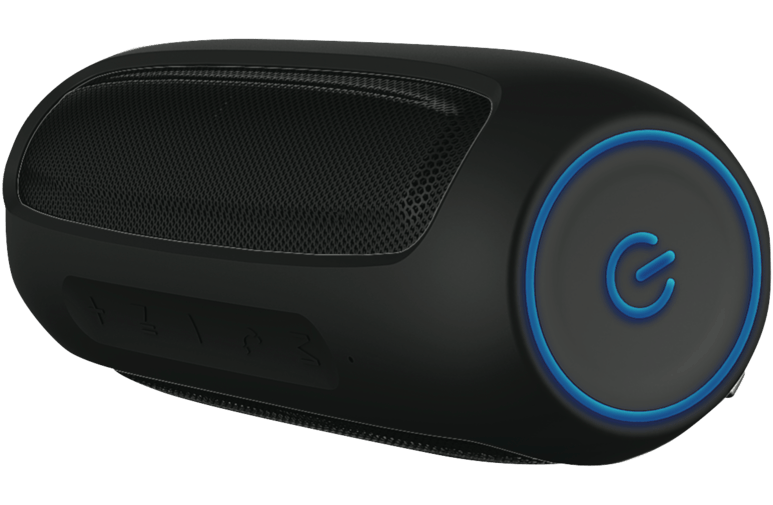 Black Bluetooth Speaker Transparent PNG Image