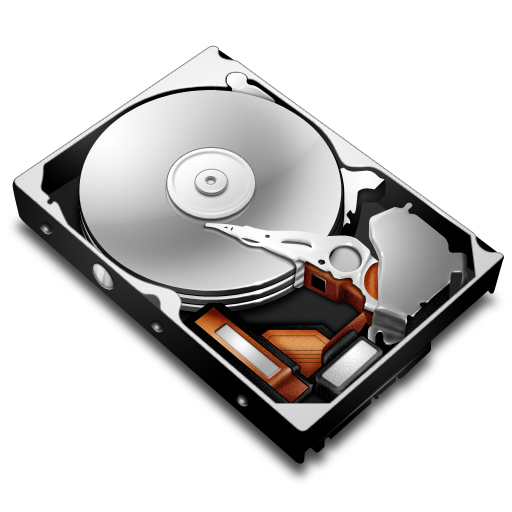 Hard Disk Drive Transparent PNG Image