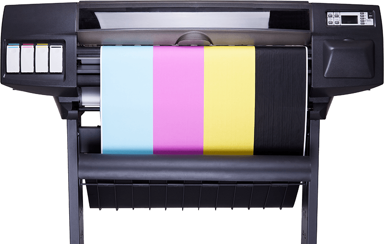 Colored Printer Transparent PNG Image