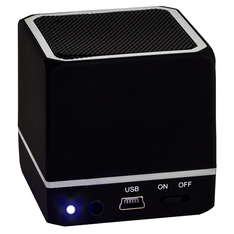 Black Bluetooth Speaker Transparent PNG Image