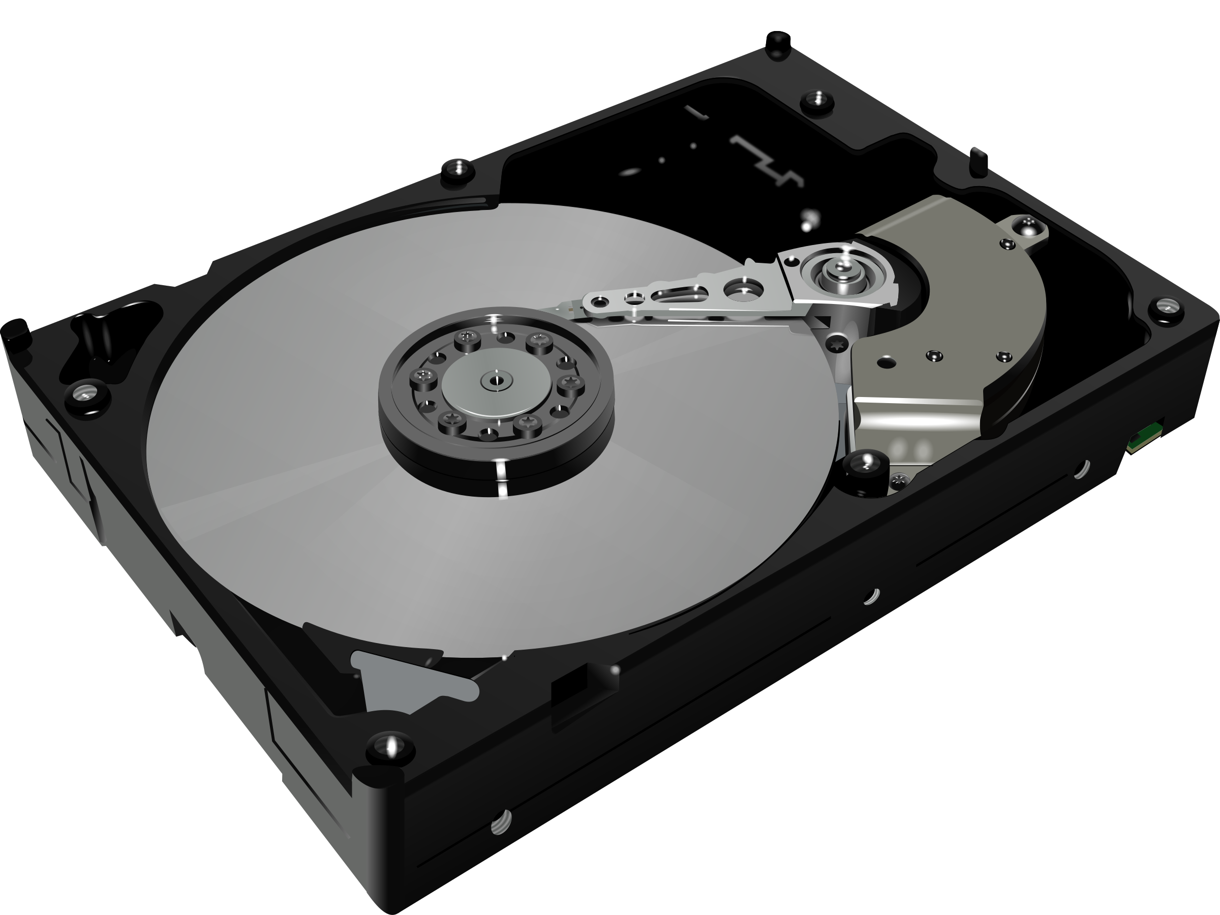 Hard Disk Drive Transparent PNG Image