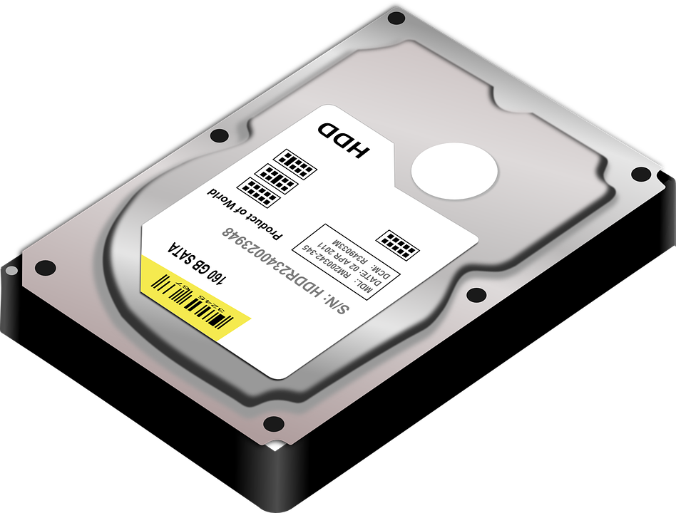 Hard Disk Drive Transparent PNG Image