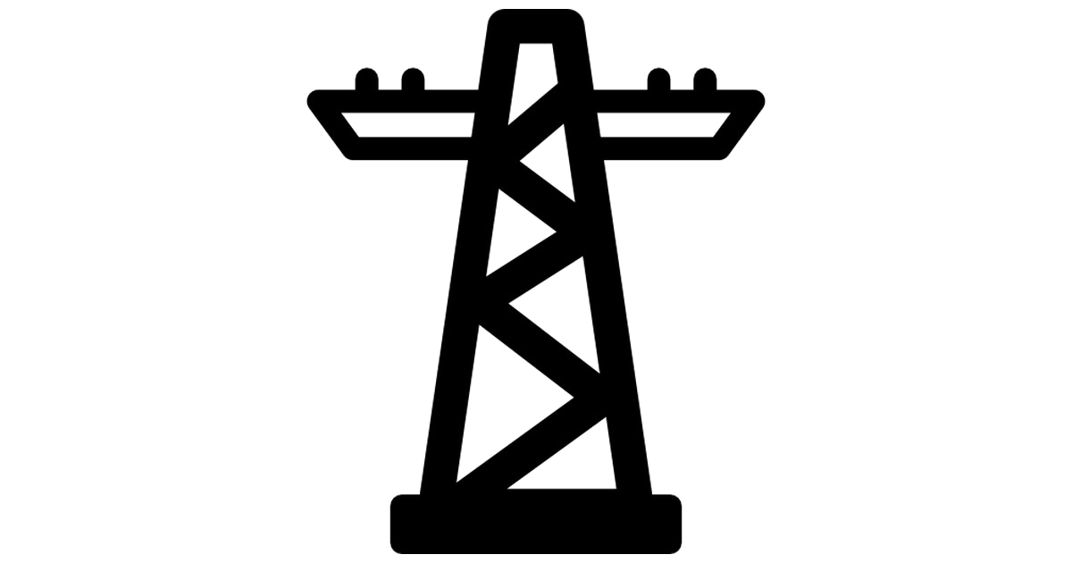 Transmission Tower Transparent PNG Image