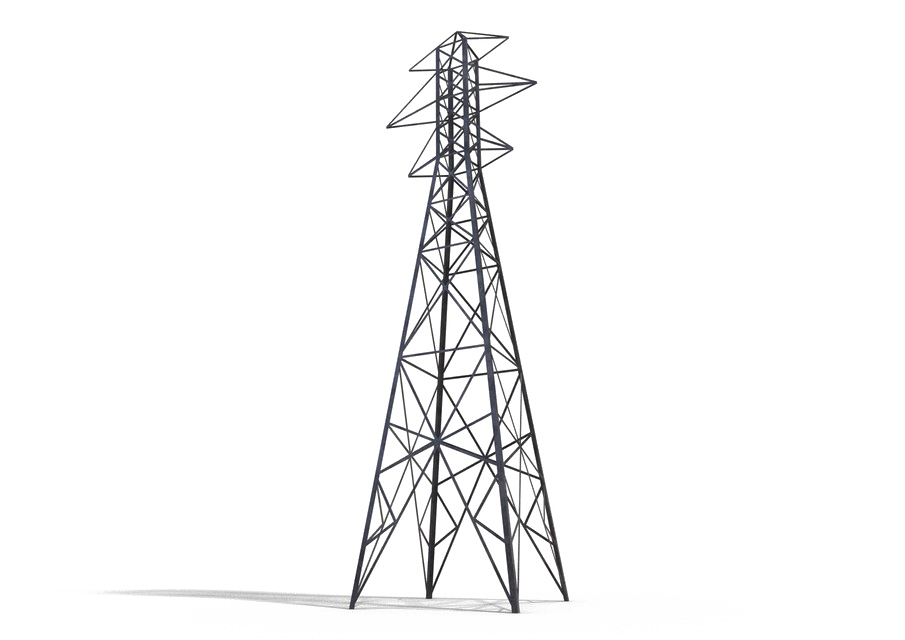 Transmission Tower File Transparent PNG Image