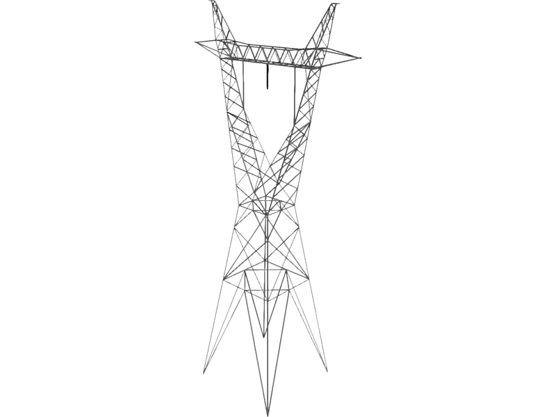 Transmission Tower Transparent PNG Image