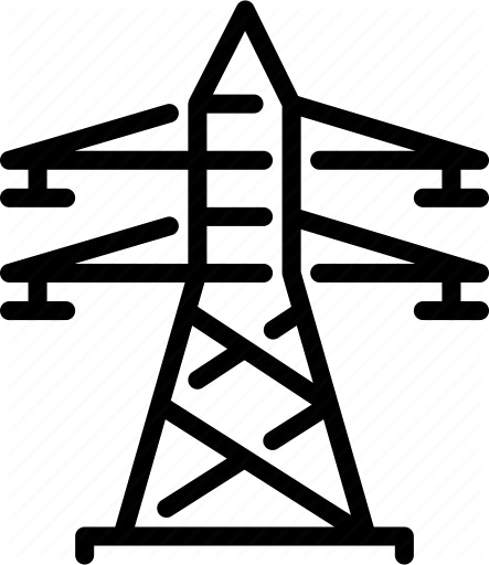 Transmission Tower Transparent PNG Image