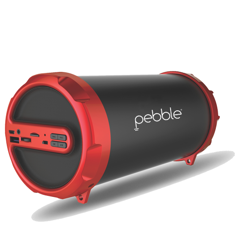 Red Bluetooth Speaker Transparent PNG Image