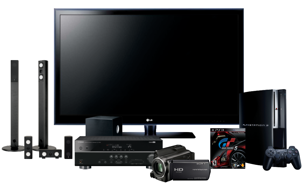 Home Theater System Transparent PNG Image