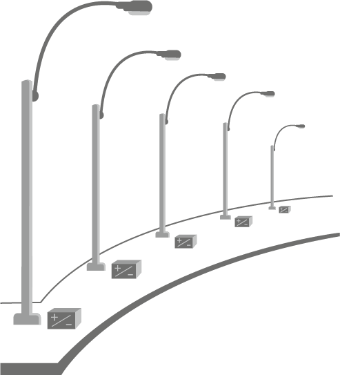Solar Street Light Transparent PNG Image