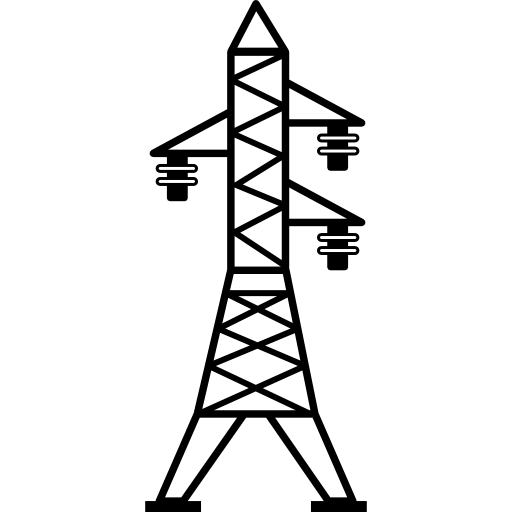 Transmission Tower Transparent PNG Image