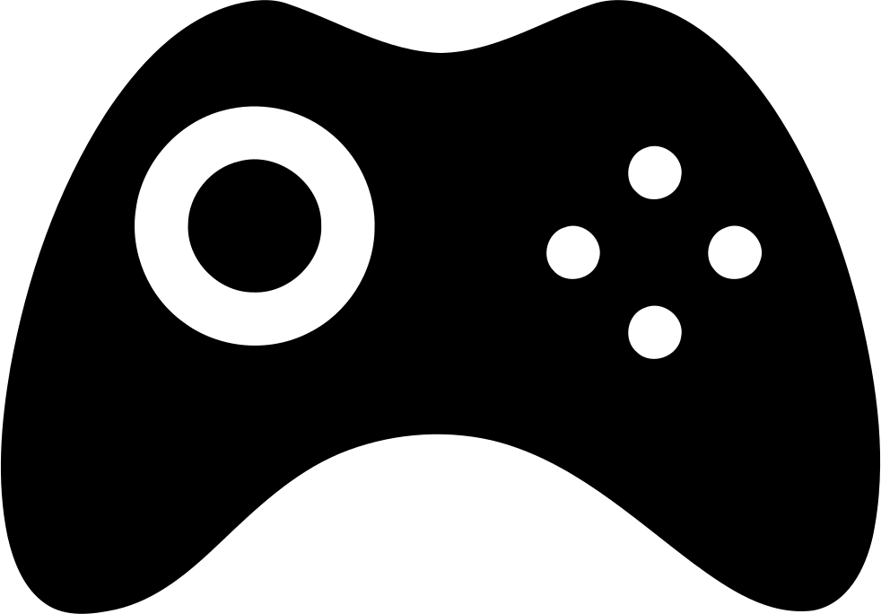 graphy Xbox Controllers Game Video Logo Monochrome Transparent PNG Image